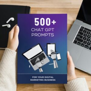 AI Course Bundle | Prompt Generator Canva Template with PLR Resell Rights