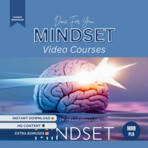 70+ Mindset Courses Bundle | PLR & MRR Video Training for Resell