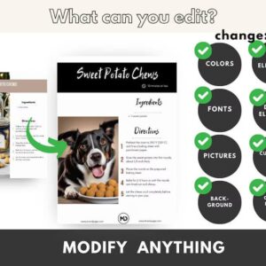 Pet Care Planner Kit | PLR & MRR Canva Templates for Pet Owners
