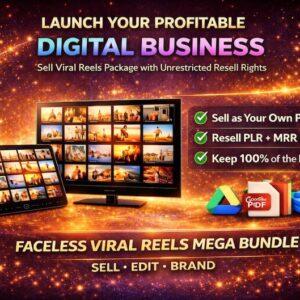 250K+ Faceless Viral Reels Bundle | PLR + MRR Content for Instagram, TikTok & YouTube