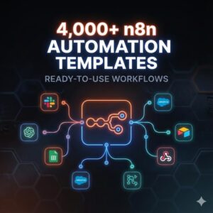 4300+ n8n Automation Templates | Plug-and-Play Workflows for Business, Freelancers & Agencies