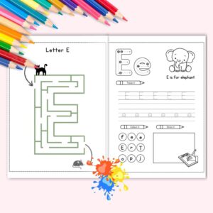 800+ Kids Printable Worksheets | Activity Pages Bundle for Learning & Play