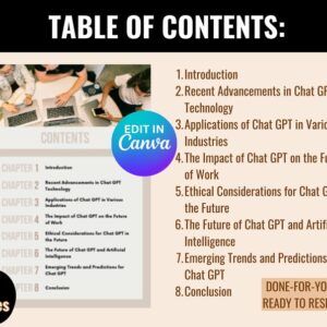 ChatGPT AI eBook | Digital Marketing Handbook with MRR Resell Rights