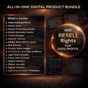 75M+ Digital Products Bundle | PLR + MRR Canva Templates & eBooks
