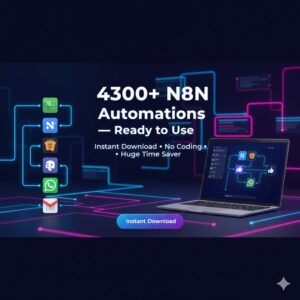 4300+ n8n Automation Workflows Bundle | Business & Marketing Templates
