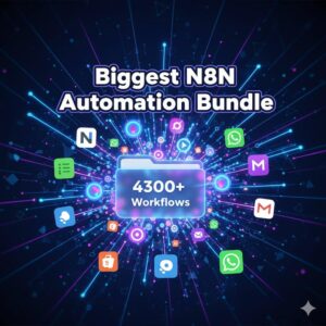 4300+ n8n Automation Workflows Bundle | Business & Marketing Templates