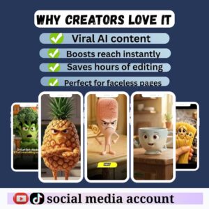1200+ AI Talking Object Reels Bundle | PLR + MRR Faceless Content for TikTok, Instagram & YouTube Shorts