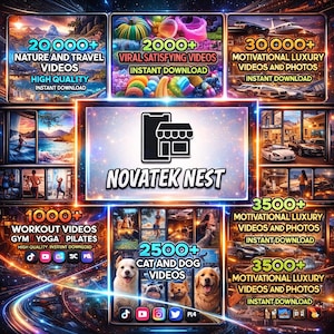 100,000+ Viral Reels Bundle | AI Animated Content | PLR + MRR for TikTok, Instagram & YouTube