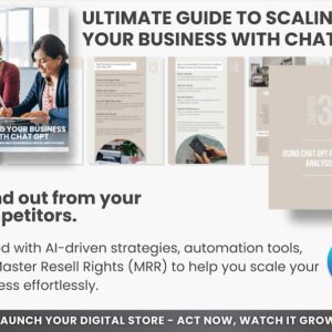 ChatGPT Business Growth eBook | AI Marketing Guide with MRR Resell Rights