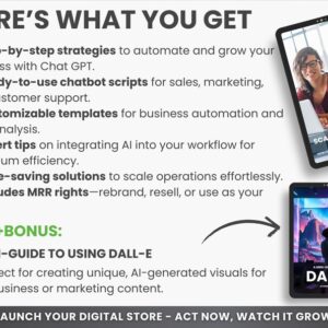 ChatGPT Business Growth eBook | AI Marketing Guide with MRR Resell Rights