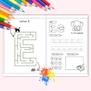 800+ Kids Printable Worksheets | Activity Pages Bundle for Learning & Play