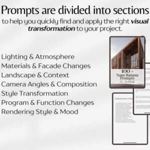 Nano Banana AI Prompts for Architects | Architecture & Rendering Prompts PDF