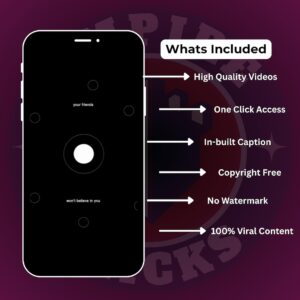 500+ Faceless Motivational Reels | Viral Content Bundle with PLR & MRR License