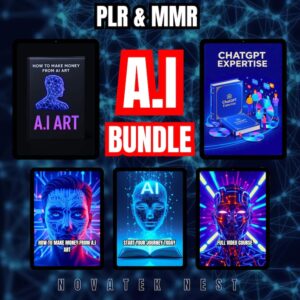 AI Mega Bundle | PLR + MRR eBook, Video Courses & ChatGPT Resources