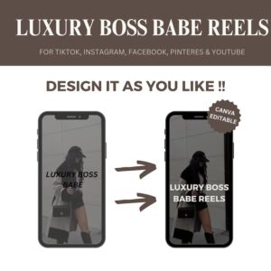 2000+ Luxury Boss Babe Reels Bundle | Faceless Content | PLR + MRR Digital Products