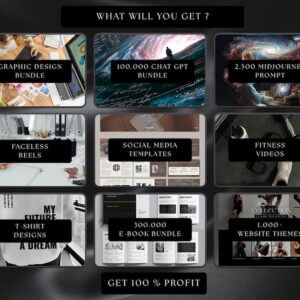 100M+ PLR Digital Products Bundle | MRR Resell Rights for Passive Income