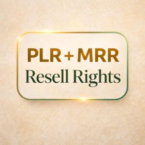 Healthy Eating Course Bundle | PLR + MRR Weight Loss eBook & Video Training