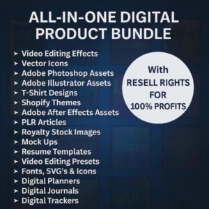 75M+ PLR Digital Products Mega Bundle | eBooks, Templates & Resell Rights (Instant Download)
