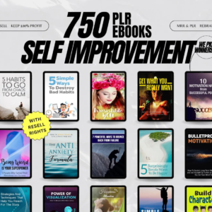 750+ Personal Development eBooks | Digital Bundle with Resell Rights