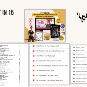 Fitness Bundle PLR + MRR | Workout Videos, Nutrition Guides & Fitness Planner