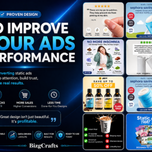 250+ Canva Ad Templates Bundle | Facebook, Ecommerce Ads (Digital Download)